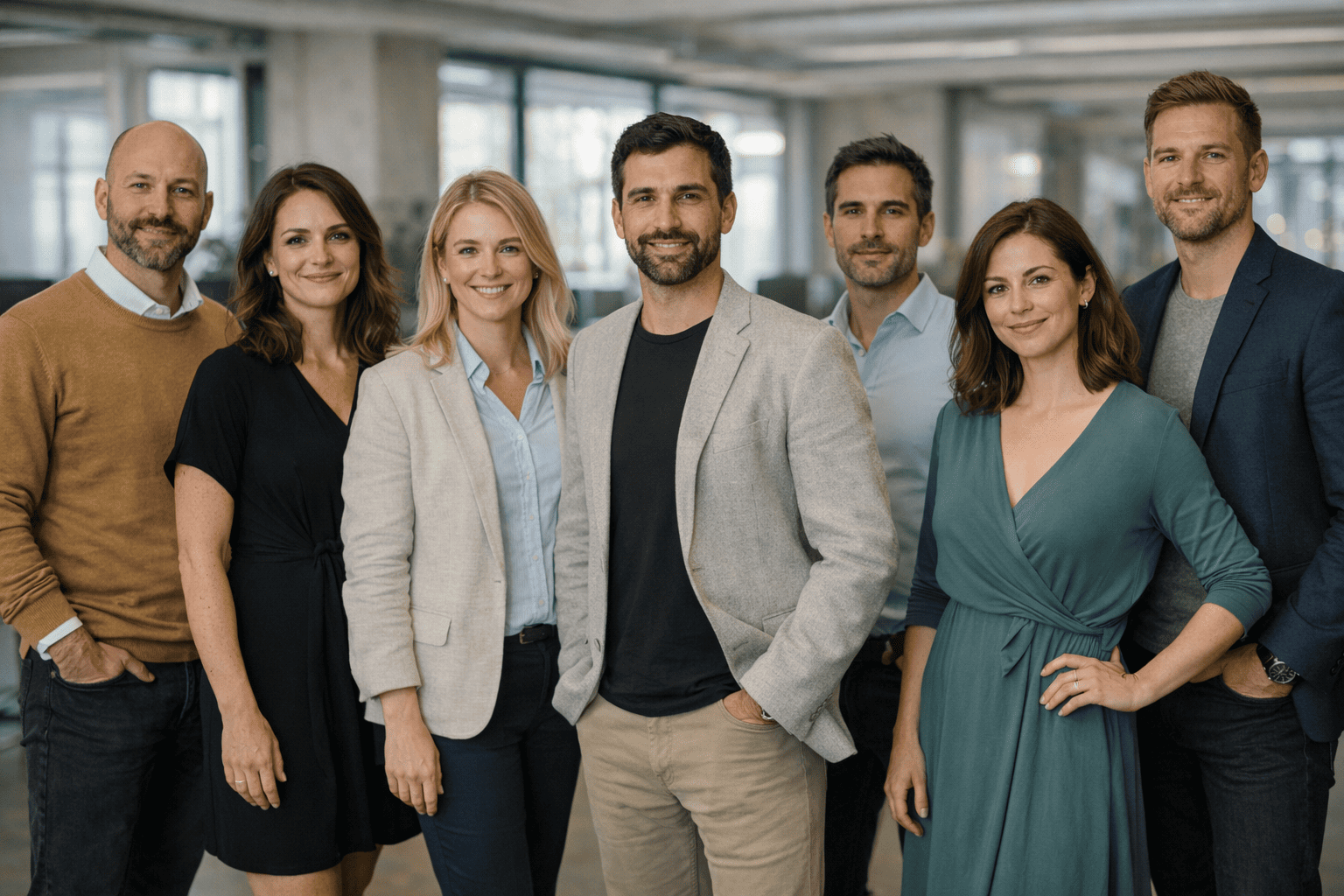 Team working on AI trading platform — Arno Phondatriks